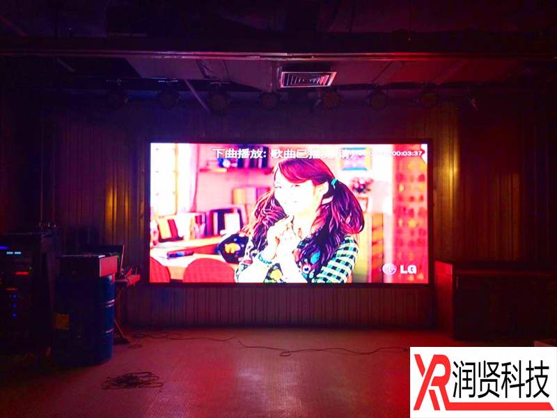 北京市順義區(qū)菲林時尚酒店室內高清全彩LED顯示屏